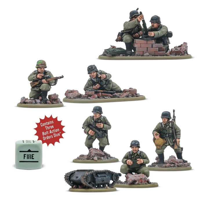 Bolt Action German Veteran Weapon Teams - Pastime Sports & Games