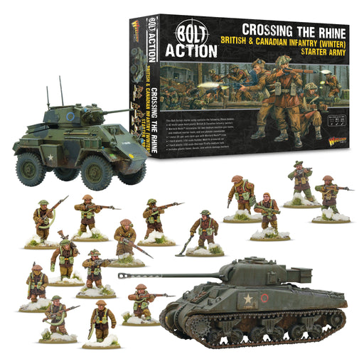 Bolt Action Crossing The Rhine British & Canadian Infantry Starter Army - Pastime Sports & Games