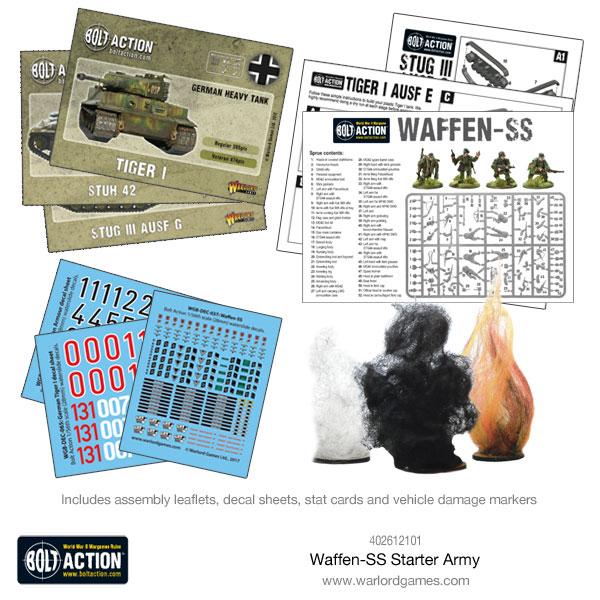 Bolt Action Starter Army Waffen-SS Army - Pastime Sports & Games