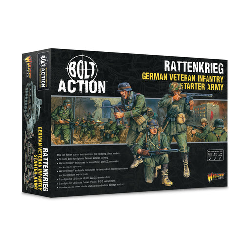 Bolt Action Rattenkreig German Veteran Infantry Starter Army