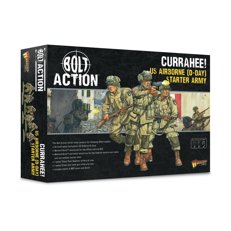 Bolt Action Currahee! US Airborne (D-Day) Starter Army - Pastime Sports & Games