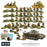 Bolt Action Banzai! Starter Army - Pastime Sports & Games