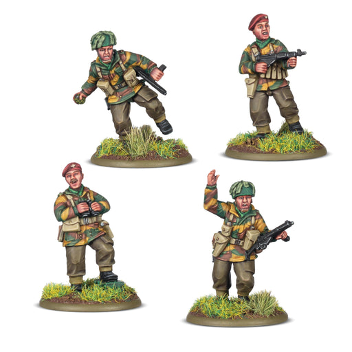 Bolt Action British Airborne Platoon Commanders - Pastime Sports & Games