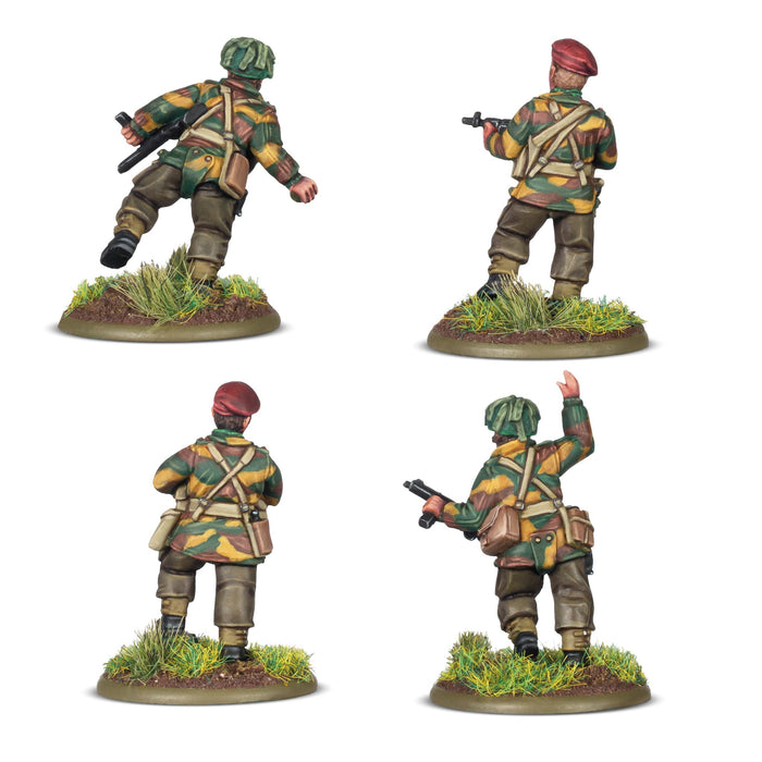 Bolt Action British Airborne Platoon Commanders - Pastime Sports & Games