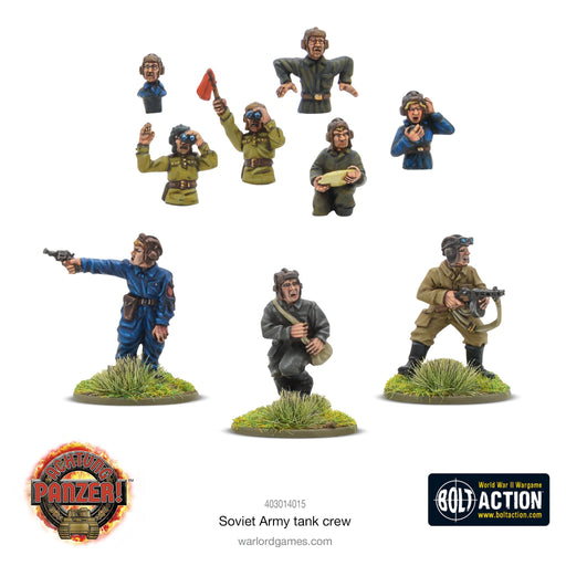 Achtung Panzer! Soviet Army Tank crew - Pastime Sports & Games