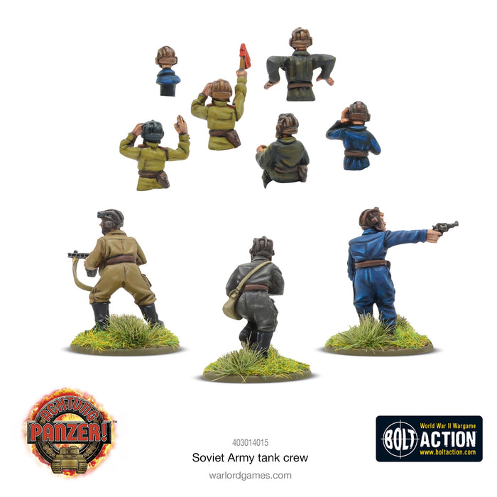 Achtung Panzer! Soviet Army Tank crew - Pastime Sports & Games