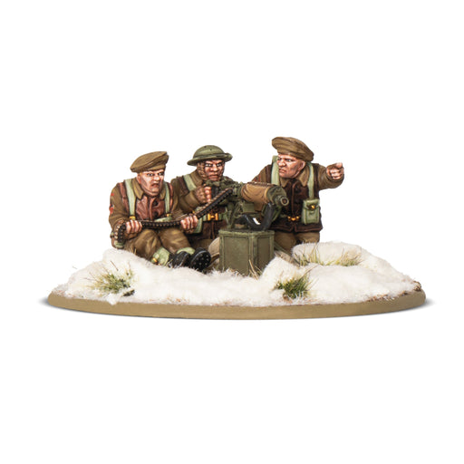 Bolt Action British & Canadian Infantry (Winter) MMG Team - Pastime Sports & Games
