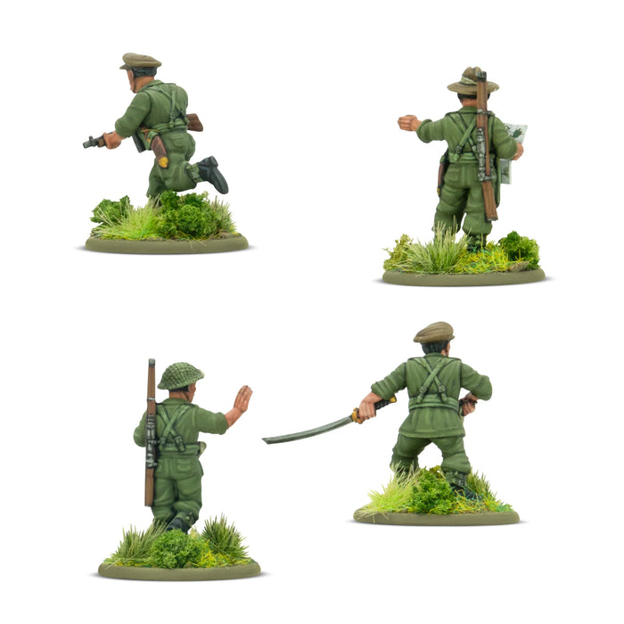 Bolt Action Great Britain Gurkha Platoon Commanders