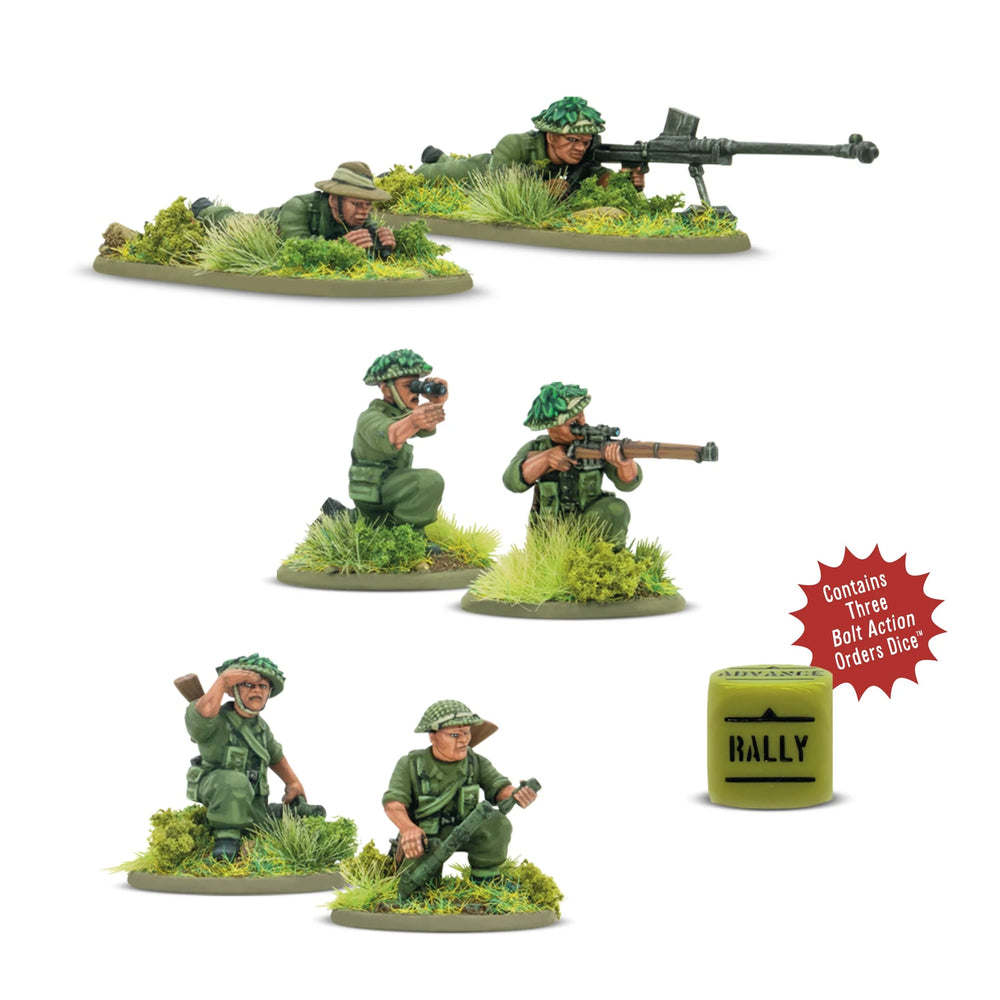 Bolt Action Great Britain Gurkha Weapon Teams