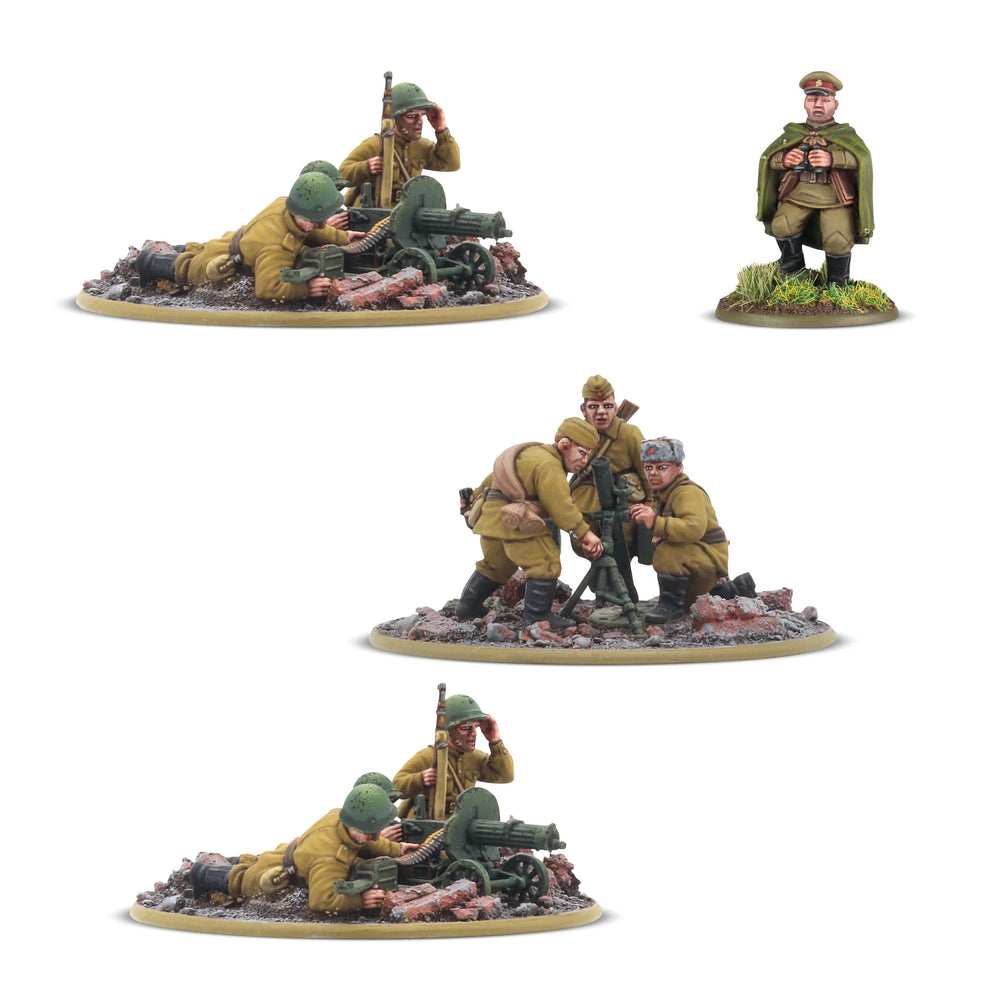 Bolt Action Soviet Heavy Weapons Platoon - Pastime Sports & Games