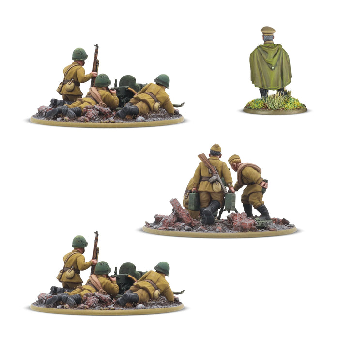 Bolt Action Soviet Heavy Weapons Platoon - Pastime Sports & Games