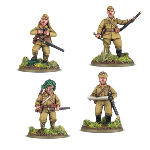 Bolt Action Japanese Platoon Commanders - Pastime Sports & Games