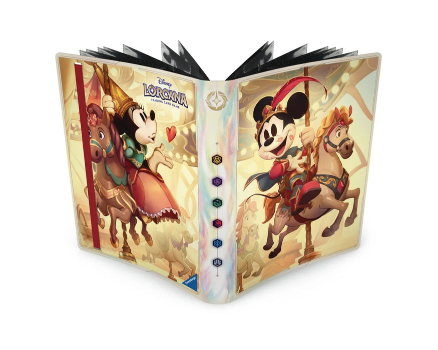 Disney Lorcana Lorebook Card Portfolio Mickey & Minnie