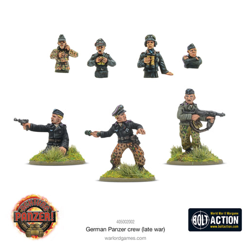 Achtung Panzer! German Panzer crew (Late War) - Pastime Sports & Games
