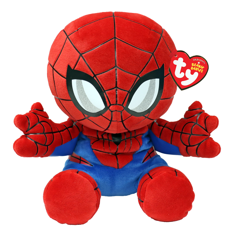 Ty Beanie Babies Marvel Floppy Spider-Man