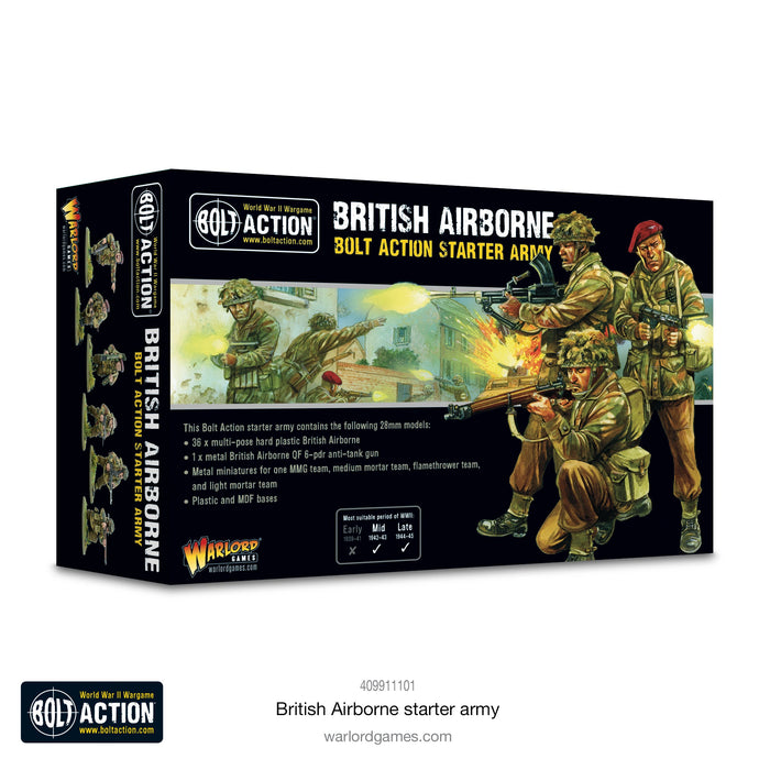 Bolt Action Starter Army British Airborne - Pastime Sports & Games