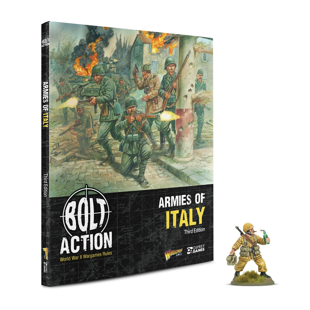 Bolt Action Armies of Italy Book (2025-3rd Edition) - Pastime Sports & Games