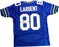 Steve Largent Autographed Seattle Seahawks Blue Jersey