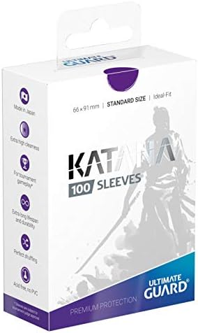 Katana 100 Standard Size Sleeves - Pastime Sports & Games