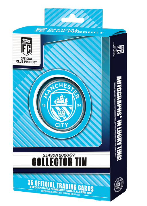 2026/27 Topps Manchester City Collector Tin