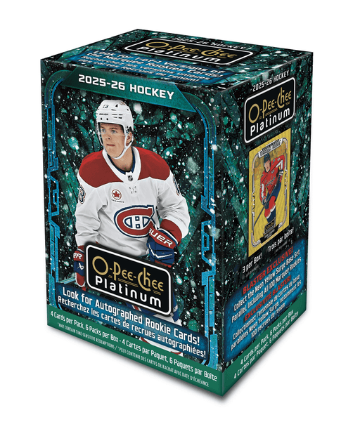2025/26 Upper Deck O-Pee-Chee Platinum NHL Hockey Blaster Box/Case