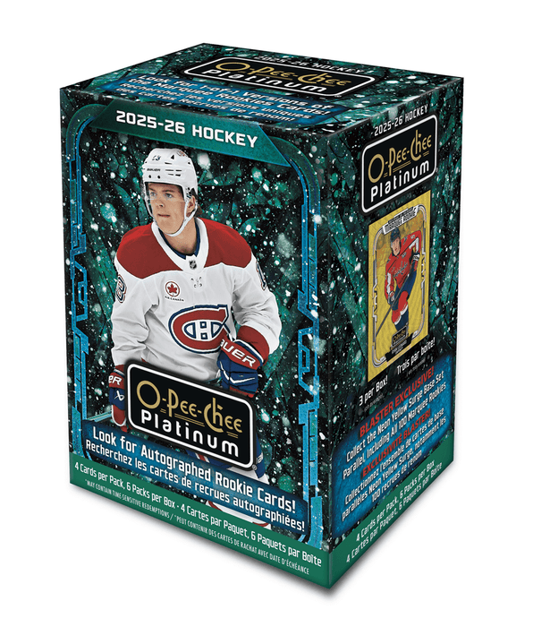 2025/26 Upper Deck O-Pee-Chee Platinum NHL Hockey Blaster Box/Case