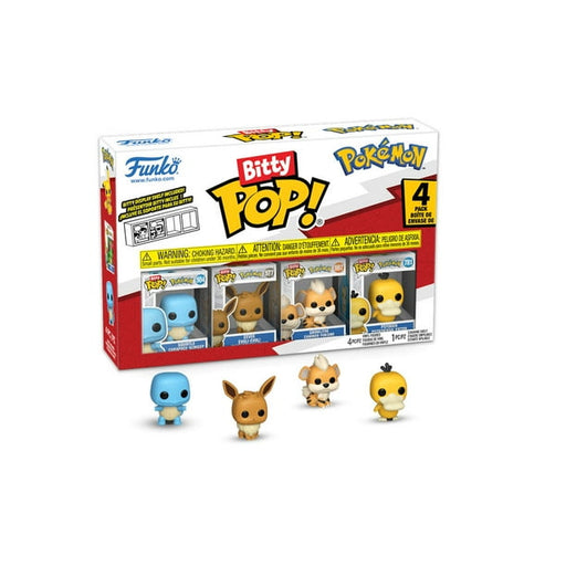 Funko Bitty Pop! Pokemon Squirtle 4 Pack - Pastime Sports & Games