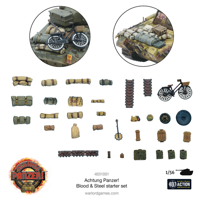 Achtung Panzer! Blood & Steel Starter Set - Pastime Sports & Games