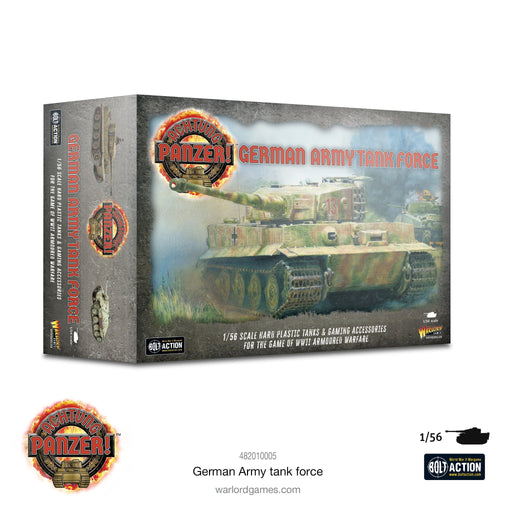 Achtung Panzer! German Army Tank Force - Pastime Sports & Games