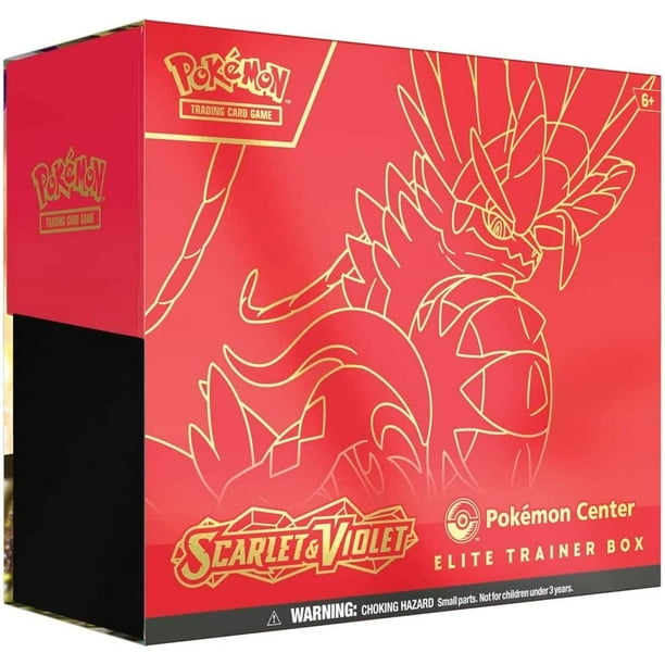 Pokemon Scarlet & Violet Pokemon Center Elite Trainer Box - Pastime Sports & Games