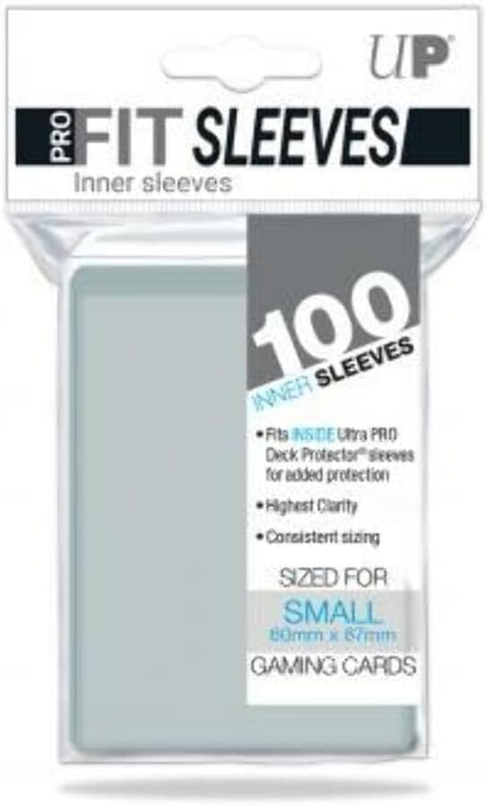 Ultra Pro Small Pro Fit Sleeves - Pastime Sports & Games