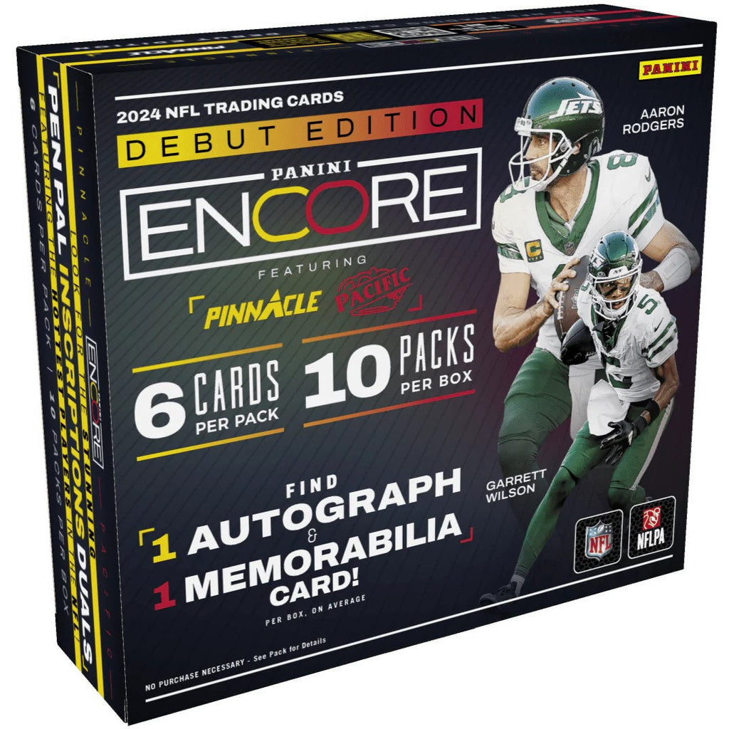 panini calcio2004 9枚セット 2024 Panini Encore Debut Edition NFL Football Hobby Box/Case
