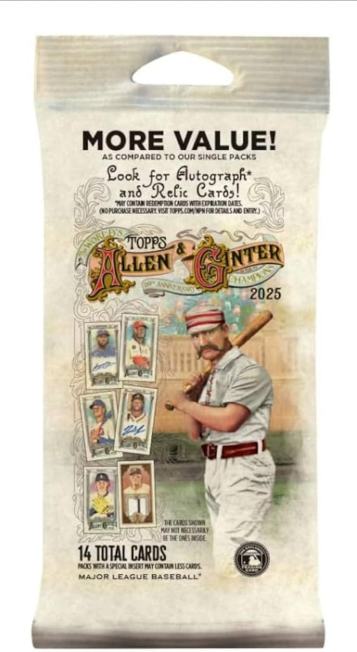 2025 Topps Allen & Ginter MLB Baseball Value Pack