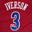 Allen Iverson Autographed "The Answer" Custom Red Basketball Jersey