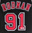 Dennis Rodman Autographed "The Worm" Custom Black Jersey