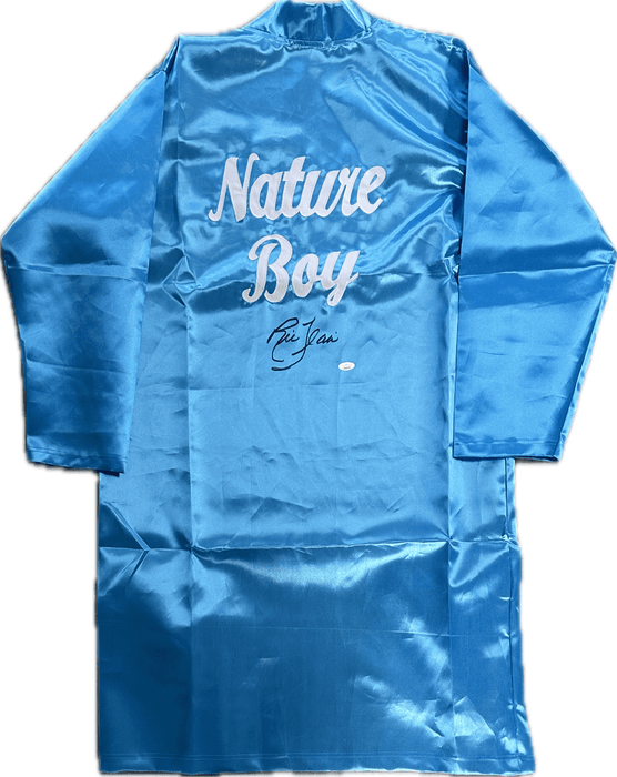 Ric Flair Autographed WWE "Nature Boy" Light Blue Robe