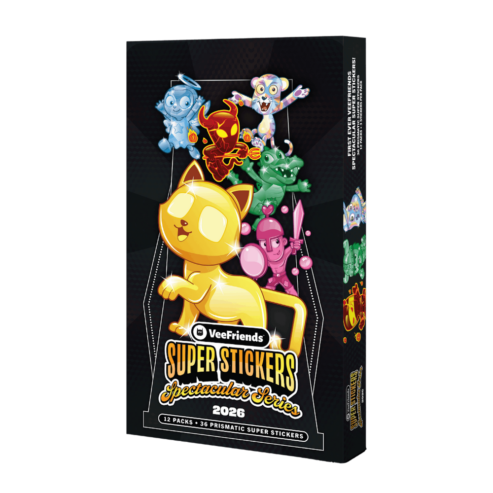 VeeFriends Super Stickers Spectacular Series 2026 Booster Box