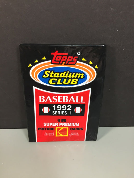 1992 Topps Stadium Club Series 3 Baseball Wax Box