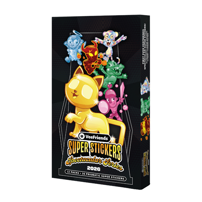 VeeFriends Super Stickers Spectacular Series 2026 Booster Box