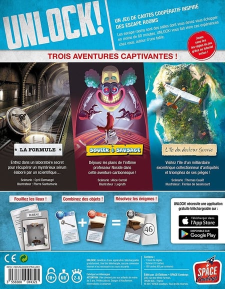 Unlock! Escape Adventures - Pastime Sports & Games