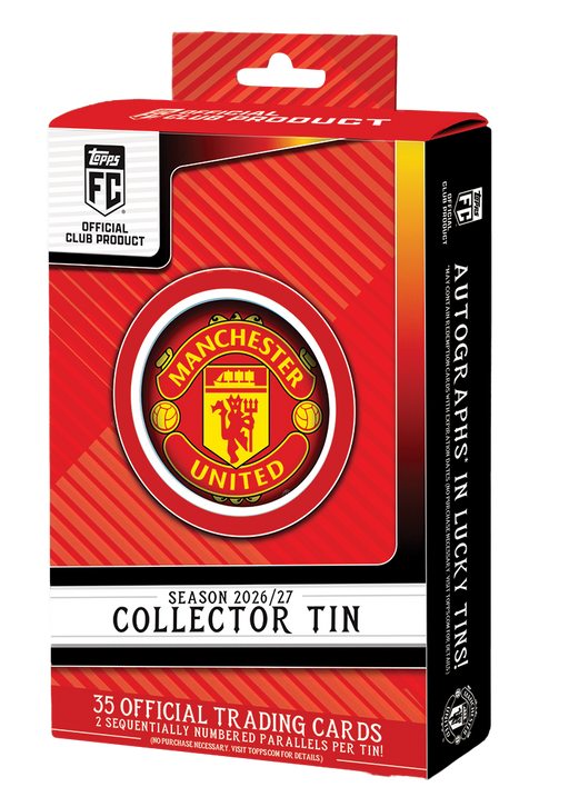 2026/27 Topps Manchester Uniited Collector Tin