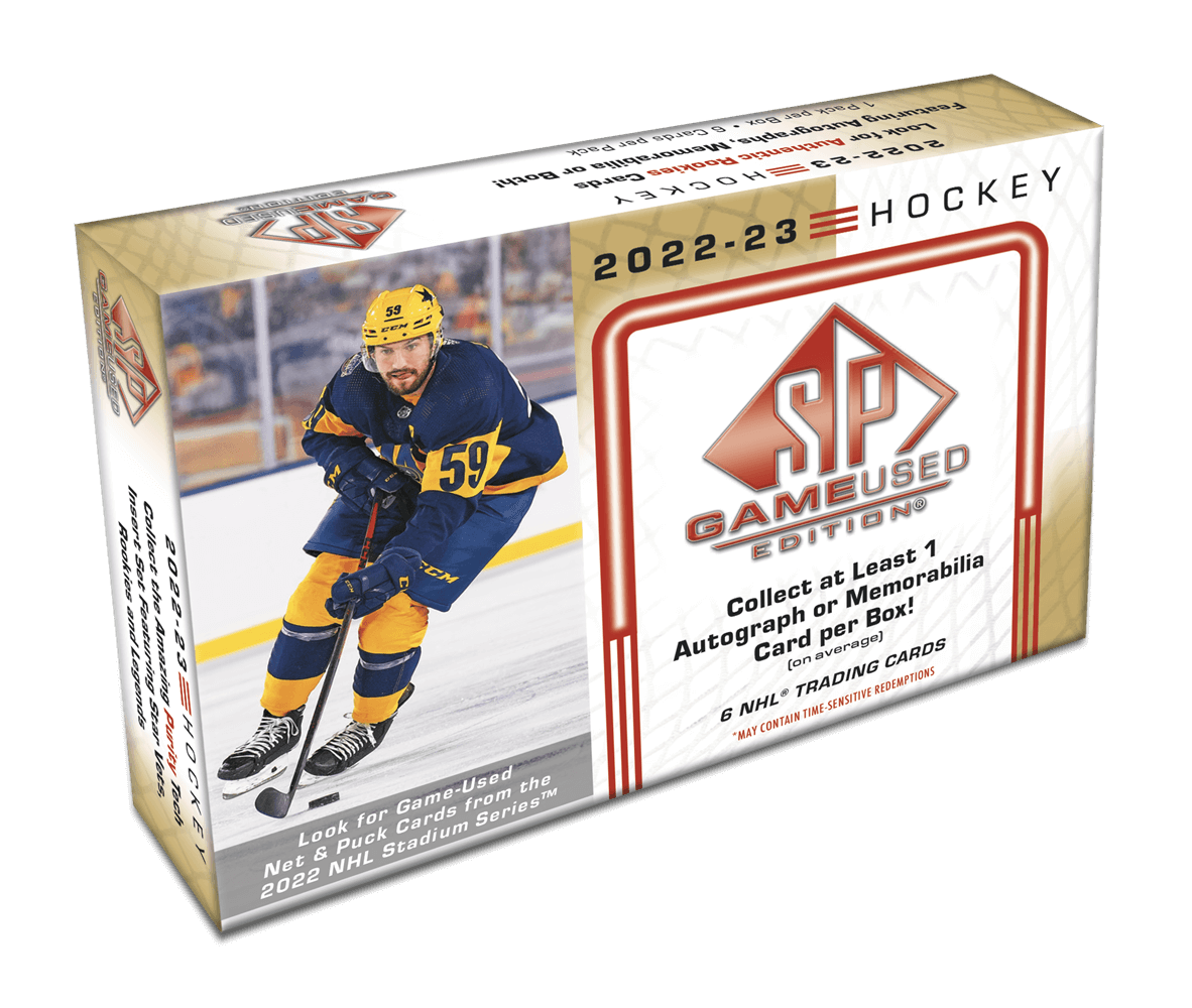 2022/23 Upper Deck Game Used NHL Hockey Hobby Box / Case - Pastime Sports & Games