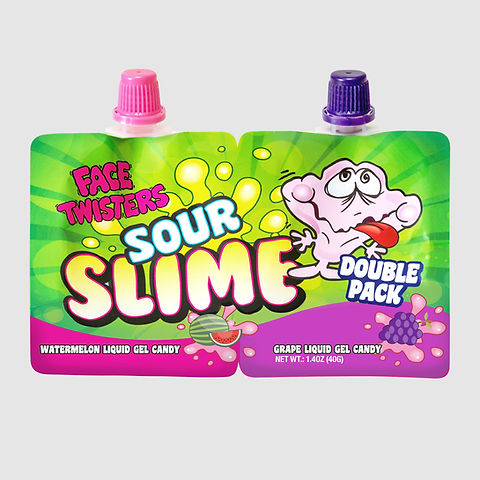 Face Twisters Sour Slime Double Pack - Pastime Sports & Games