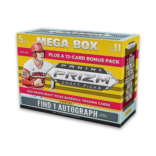 2021 Panini Prizm Draft Picks Baseball Mega Box / Case SALE! - Pastime Sports & Games