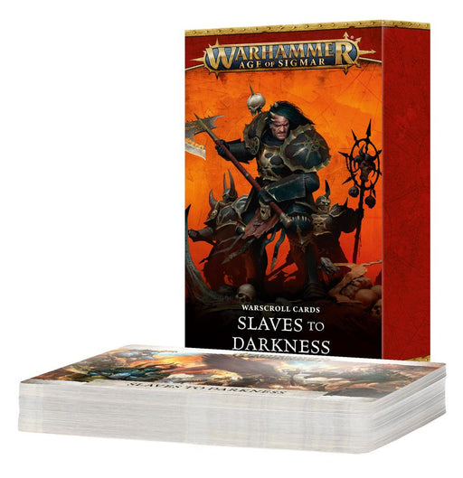 Warhammer Age Of SIgmar Warscroll Cards Slaves To Darkness (83-03)