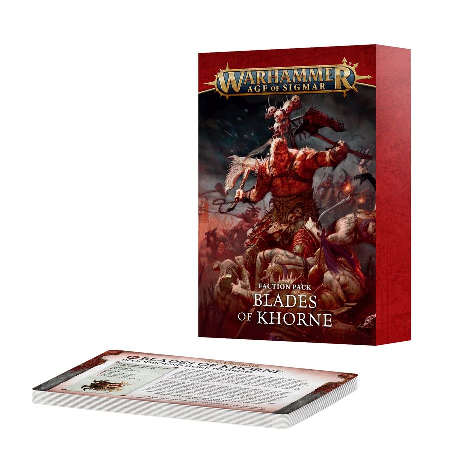 Warhammer Age Of Sigmar Faction Pack Blades Of Khorne (74-20)