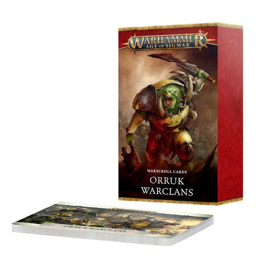 Warhammer Age Of Sigmar Warscroll Cards Orruk Warclans (89-04)