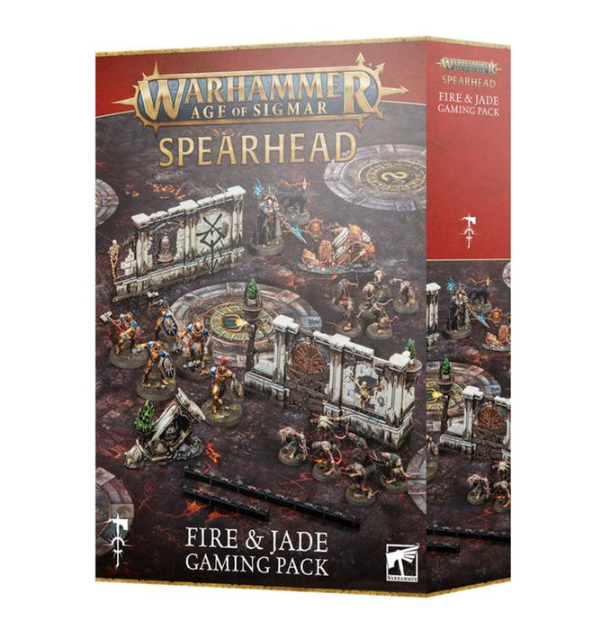 Warhammer Age Of Sigmar Spearhead Fire & Jade Gaming Pack (80-56)