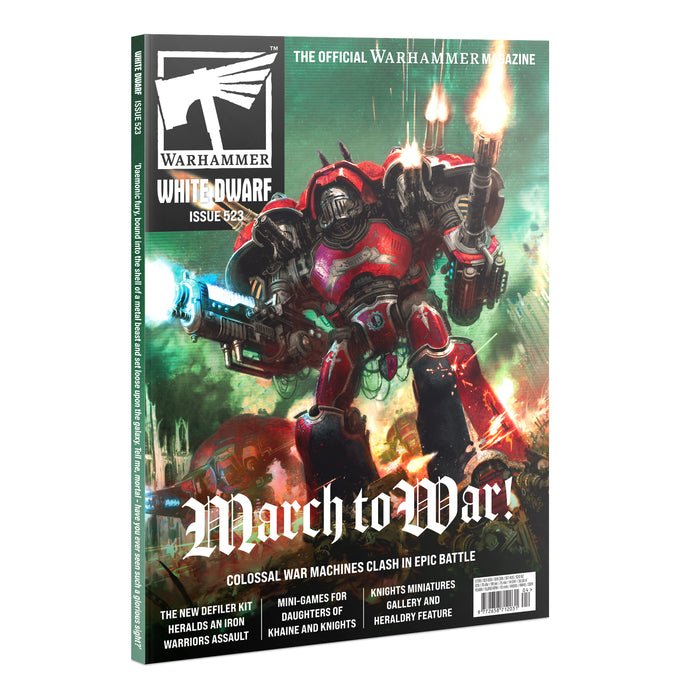Warhammer White Dwarf Magazine - Pastime Sports & Games