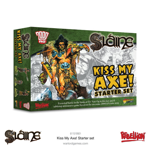 2000AD Slaine Kiss My Axe! Starter Set - Pastime Sports & Games